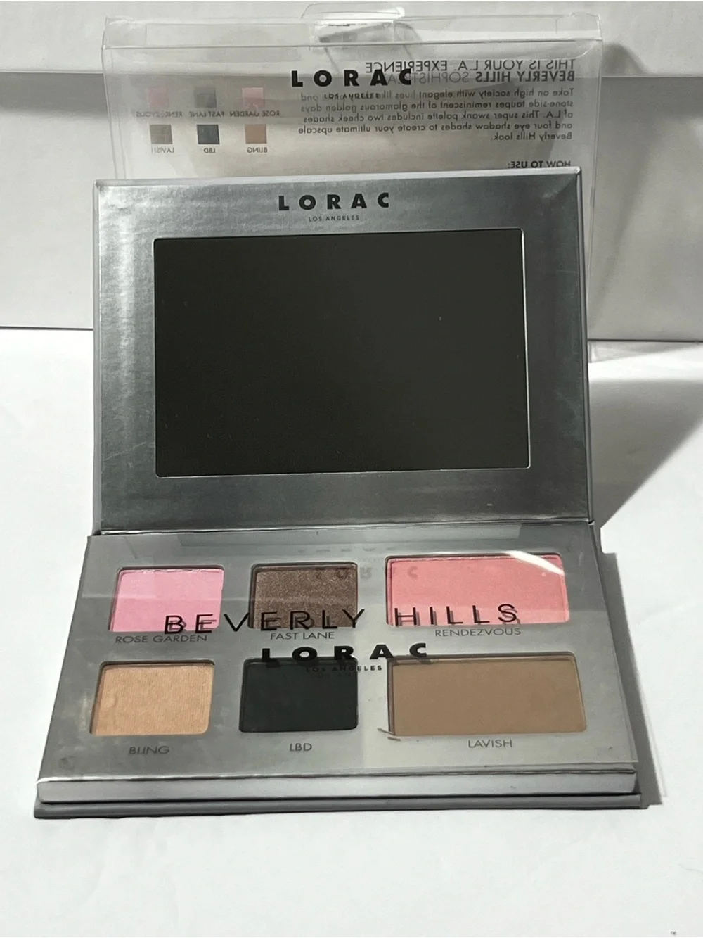 LORAC Beverly Hills Sophisticate Eye & Cheek Palette New Unused